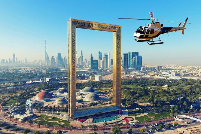 iconic helicopter ride dubai offers