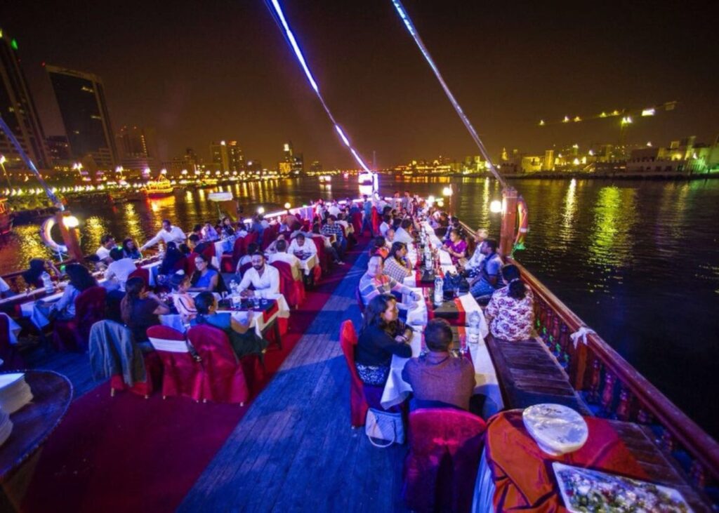 Special occasions and event on dhow cruise dubai creek
